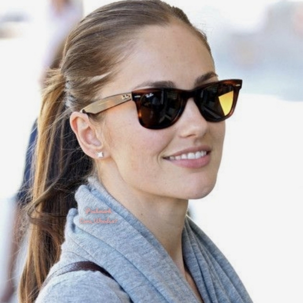 RayBan Wayfarer Tortoise Brown RB2140 Unisex 50 / 54 New - Picture 14 of 16